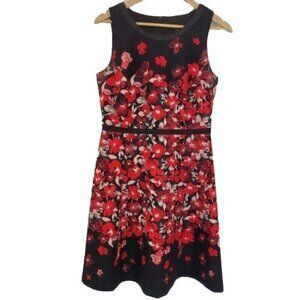 JACOB  | Sleeveless Floral Print Dress
